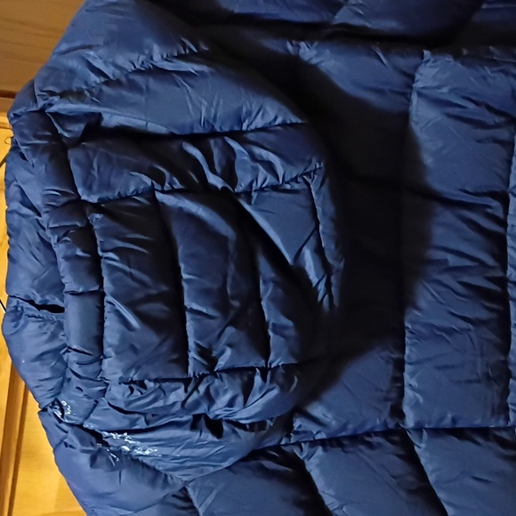 Tommy Hilfiger Women's Dark Blue Hooded Puffer Coat - Picture 5 of 8